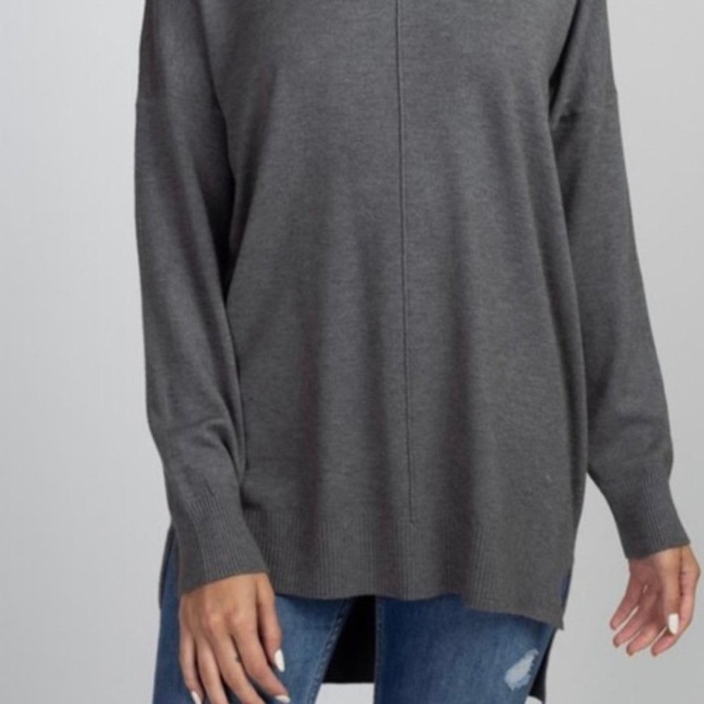 NORDSTROM Dreamers Light Grey Pullover Sweater